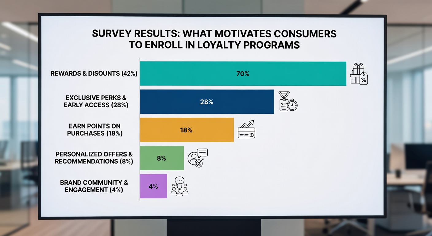 Consumer at point of sale signing up for loyalty program on tablet enrollment screen